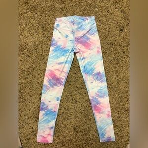 90 Degree By Reflex Kids Pastel Swirl Leggings